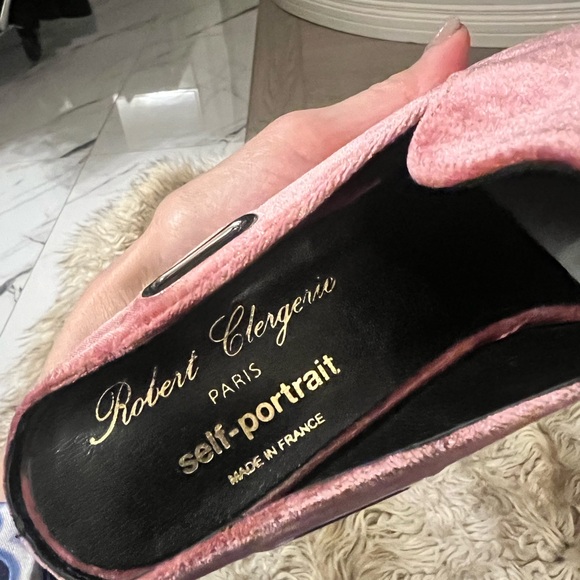 Robert Clergerie x Self Portrait Mules Made In France - Picture 3 of 6